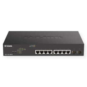 d link switch semigestionable 8 puertos gigabit poe 130w + 2 puertos combo