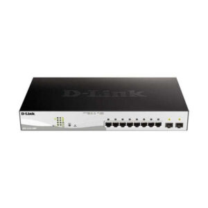 d link switch semigestionable 8 puertos gigabit poe 130w + 2 puertos giga combo