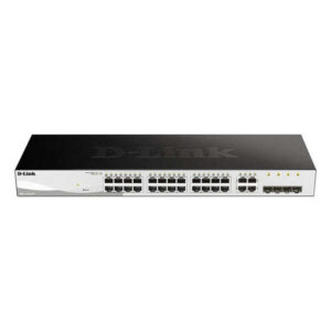 d link switch semigestionable 24 puertos gigabit + 4 puertos giga combo