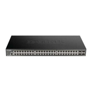 d link switch semigestionable 48 puertos gigabit + 4 puertos sfp 10g
