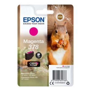 epson 378 magenta cartucho de tinta original c13t37834010