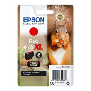 epson 478xl rojo cartucho de tinta original c13t04f54010