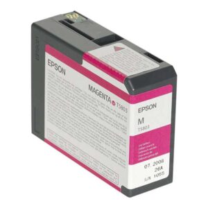 epson t5803 magenta cartucho de tinta original c13t580300