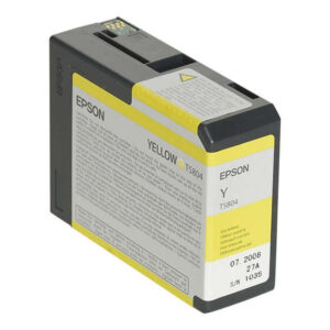 epson t5804 amarillo cartucho de tinta original c13t580400