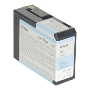 epson t5805 cyan light cartucho de tinta original c13t580500