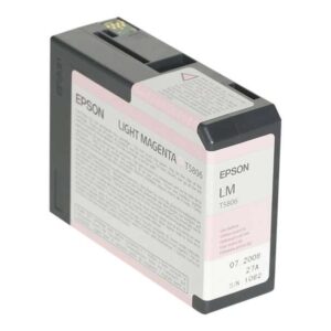 epson t5806 magenta light cartucho de tinta original c13t580600
