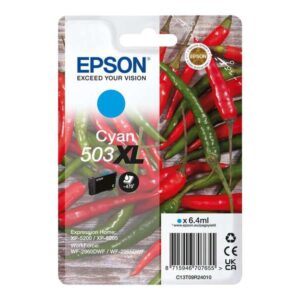 epson 503xl cyan cartucho de tinta original c13t09r24010