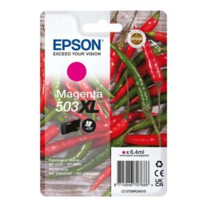 epson 503xl magenta cartucho de tinta original c13t09r34010