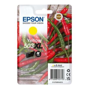 epson 503xl amarillo cartucho de tinta original c13t09r44010