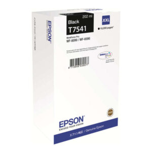 epson t7541 negro cartucho de tinta original c13t754140/c13t75414n