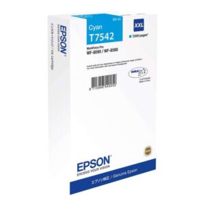 epson t7542 cyan cartucho de tinta original c13t754240/c13t75424n