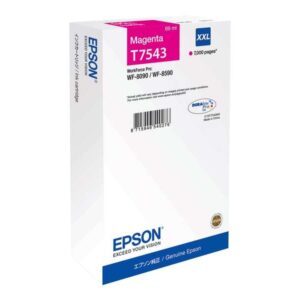 epson t7543 magenta cartucho de tinta original c13t754340/c13t75434n