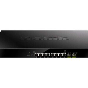 d link switch semigestionable 8 puertos 2.5g + 2 puertos 10g/1g poe