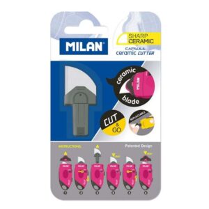 milan recambio de hoja ceramica para cutter capsule ceramic