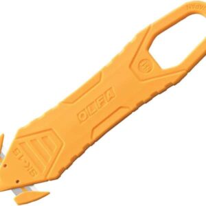 olfa pack de 10 cutters pequeños desechables con hojas ocultas acero inoxidable certificacion nsf maxima seguridad uso ambidiestro