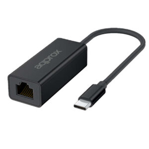 approx adaptador usb c a rj 45 transferencia rapida hasta 2.5 gbps cable de 17cm