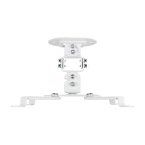 aisens soporte universal giratorio inclinable de techo para proyector hasta 13.5kg color blanco
