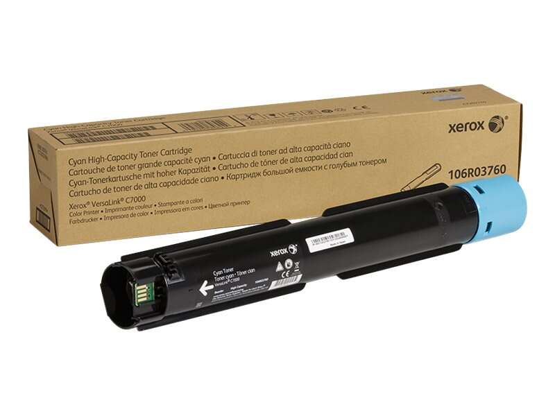 xerox versalink c7000 cyan cartucho de toner original 106r03760