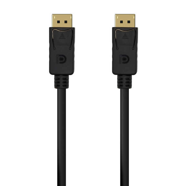 aisens cable displayport v1.2 4k@60hz dp/m dp/m 0.5m color negro