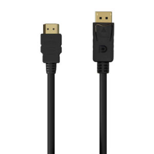 aisens cable conversor displayport a hdmi dp/m hdmi/m 1.5m color negro