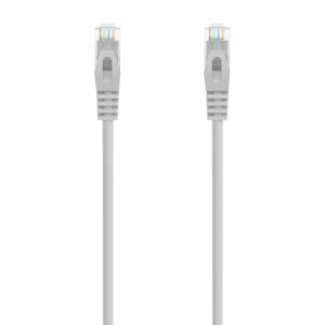 aisens cable de red latiguillo rj45 lszh cat.6a 500 mhz utp awg24 0.3m libre de halogenos 10 gigabit/s color gris