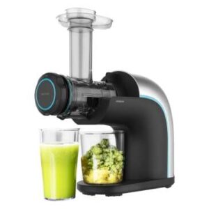 cecotec juice & live 2000 easyclean licuadora de prensa fria 150w 70rpm 3 niveles de licuado filtro easyclean tapon antigoteo tambor con doble salida