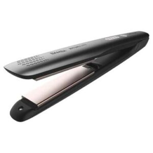 cecotec 890 titanium plancha de pelo placas de titanio temperatura ajustable 140 200º apagado automático cable de 3m protector de placas de silicona