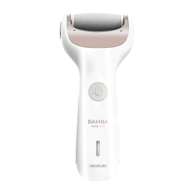 cecotec bamba skincare silky lima electrica para pies bateria de litio recargable modo con cable y sin cable rodillos de distintos gramajes