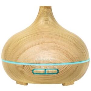 cecotec pure aroma 300 yang humidificador ultrasonico y difusor de aromas con temporizador 10w capacidad 300ml temporizador hasta 6h 7 colores led funcion aromaterapia ultrasilencioso