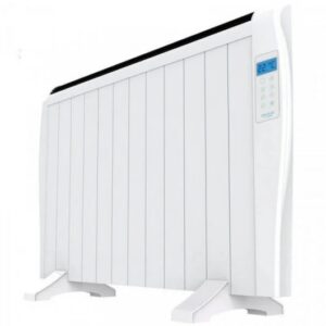cecotec ready warm 2500 thermal radiador electrico bajo consumo 1800w 12 elementos colocacion en pared o de pie pantalla led 3 modos temporizador mando a distancia