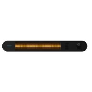 cecotec ready warm 8600 power gold calefactor halogeno de radiacion infrarroja exterior 2000w colocacion en pared ip55 3 niveles de potencia temporizador mando a distancia