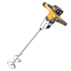 blim mezclador sin carbones a bateria 20v 4.0ah 2 velocidades 200 350rpm y 350 650rpm volumen de mezcla 80l diametro de la paleta 120mm longitud de la paleta 590mm