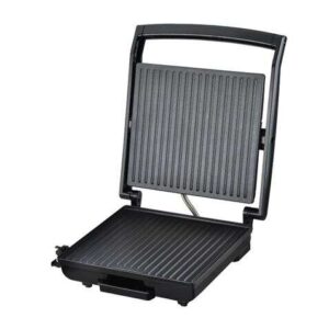 muvip sandwichera grill 1800w apertura hasta 105º placa superior basculante asa tacto frio