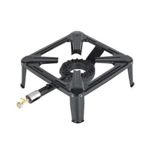 muvip cocina de gas 1 fuego quemador de hierro fundido 7kw de potencia llave de regulacion de gas