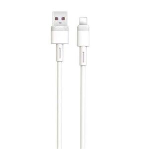 xo nb166 cable usb a macho a lightning 5a carga + transmision de datos alta velocidad longitud 1m