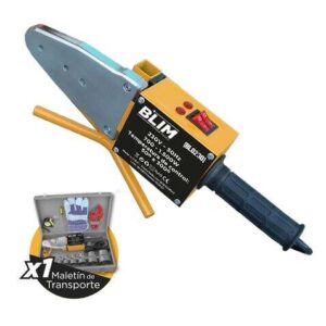 blim maquina de soldar tuberia ppr 700 1500w temperatura de control 50º a 300º incluye maletin de transporte con accesorios