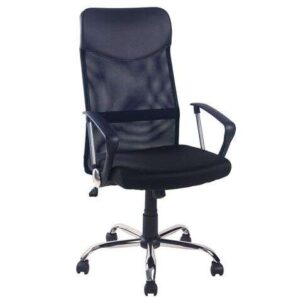 muvip silla de oficina of100 respaldo de malla transpirable ajuste de altura peso max 130kg