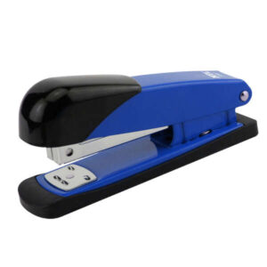 dohe grapadora de sobremesa metalica hasta 20 hojas capacidad 100 grapas color negro/azul