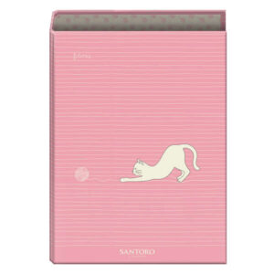 dohe santoro felines carpeta de 4 anillas formato folio cubierta de carton forrado anillas niqueladas de 40mm