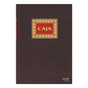 dohe libro de contabilidad caja folio natural encuadernacion en tela 100 hojas papel offset registro de 100gr