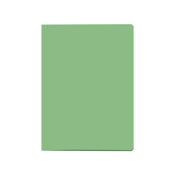 dohe pack de 50 subcarpetas de cartulina tamaño folio ranura para fastener color verde claro