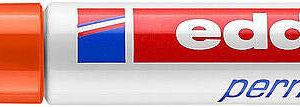 edding 3000 rotulador permanente punta redonda de 1.5mm trazo entre 1.5 y 3mm recargable secado rapido color naranja