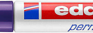 edding 3000 rotulador permanente punta redonda de 1.5mm trazo entre 1.5 y 3mm recargable secado rapido color violeta