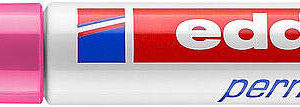edding 3000 rotulador permanente punta redonda de 1.5mm trazo entre 1.5 y 3mm recargable secado rapido color rosa