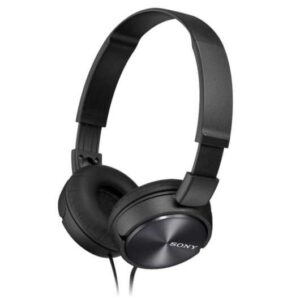 sony mdr zx310 auriculares con microfono plegables diadema ajustable almohadillas acolchadas controles en cable cable de 1.20m