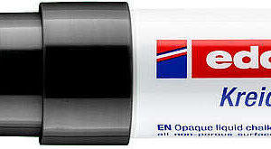 edding 4090 rotulador de tiza liquida punta biselada trazo entre 4 y 15mm olor neutro color negro
