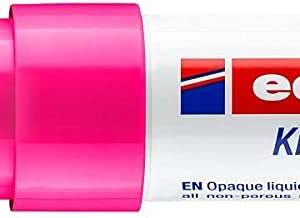 edding 4090 rotulador de tiza liquida punta biselada trazo entre 4 y 15mm olor neutro color rosa neon