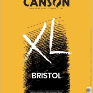 canson bloc xl bristol extraliso a4 de 50 hojas 180gr acabado satinado muy resistente color blanco