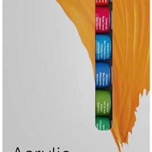 daler rowney simply pack de 12 pinturas acrilicas 12ml secado rapido optima cobertura mezclables colores surtidos
