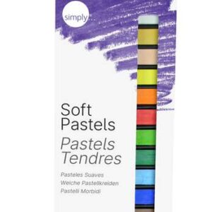 daler rowney pack de 12 pasteles blandos para amplia variedad de superficies facil de usar colores surtidos